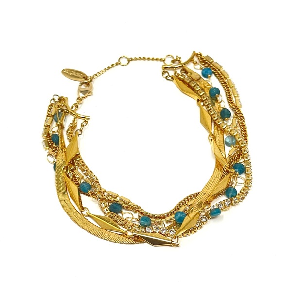 Anthropologie Jewelry - New Anthropologie x Serefina Gold Layered Bracelet